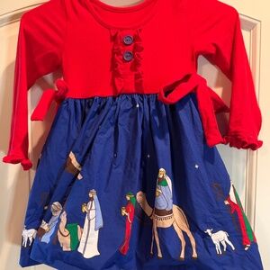 Eleanor Rose Nativity Dress Size 4-5